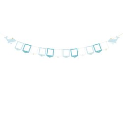 Banner - Foto guirlande - Lysebl