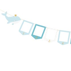 Banner - Foto guirlande - Lysebl