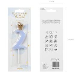 Kagelys - 2 r - Lysebl