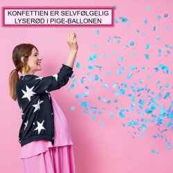 Ballon - Afslring af kn - Pige
