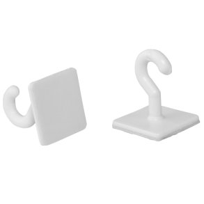 Kroge til ophng - Selvklbende - 2 stk.