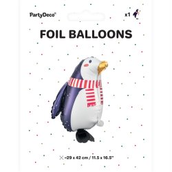 Folieballon - PINGVIN - 42 cm