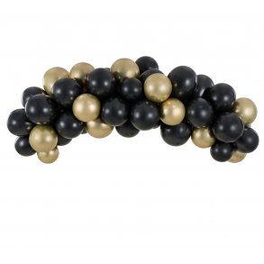 Ballonbue - Sort og guld