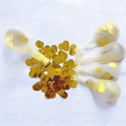 Ballonbue - Bordeaux, lyserd og guld