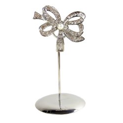 Bordkortholder/ Menukortholder - Sljfe med krystaller