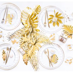 Palmeblade - Guld - 21 stk.