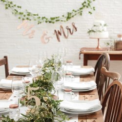 Guirlande med efeu-blade - 5 stk.