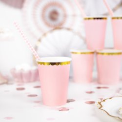 Krus - Lyserd med guldkant