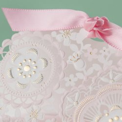 Favourbox med sljfe - Lyserd - 5 stk.