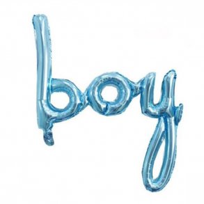 Folieballon - BOY - Bl