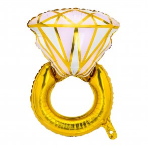 Folieballon - Diamantring