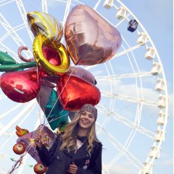 Folieballon - Diamantring