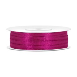 Satinbnd - Fuchsia - 3 mm