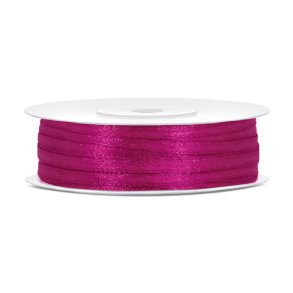 Satinbnd - Fuchsia - 3 mm