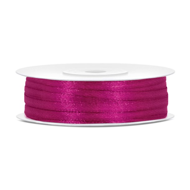 Satinbnd - Fuchsia - 3 mm