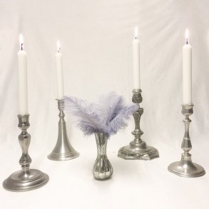 Strudsefjer - Gr, 13-17 cm - 5 stk. 