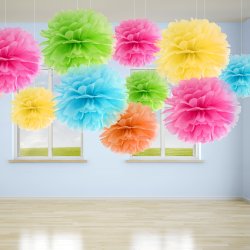 Pompon - Gul - 25 cm