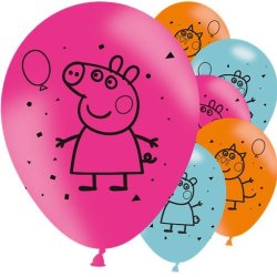 Balloner - Gurli Gris og venner - 6 stk.