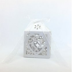 Favourbox med sljfe - Hvid - 5 stk.