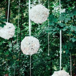 Krystal guirlande - 1 meter - =1,4/1,8 cm