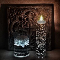 Perleguirlande - Hvid/Perlemor