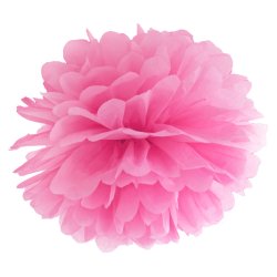 Pompon - Pink - 35 cm