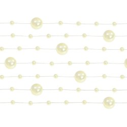 Perleguirlande - Cream