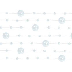 Perleguirlande - Hvid/Perlemor