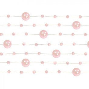 Perleguirlande - Rosa