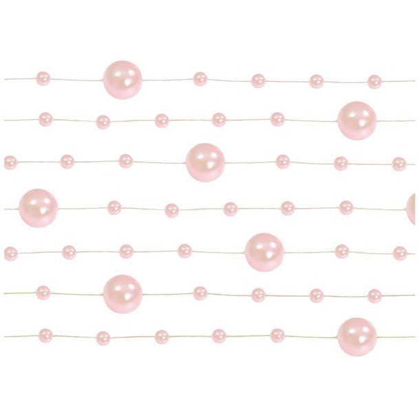 Perleguirlande - Rosa