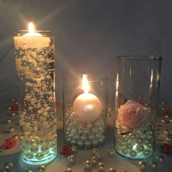 Perle uden hul - Perlemor - 1,8 cm - 30 stk.