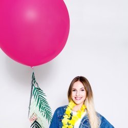 Ballon Jumbo - Pink - 100 cm