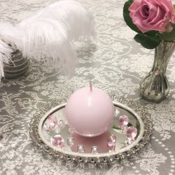  Diamant confetti - Lyserd - 2 cm - 10 stk.