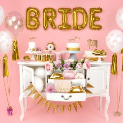 Folieballon - Bogstav R - 35 cm - Guld