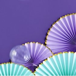 Rosetter - Mintgrn - 3 stk.