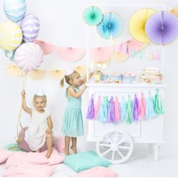 Rosetter - Mintgrn - 3 stk.