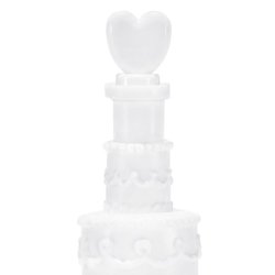 Sbebobler - Bryllupskage med hjerte - 4 stk.