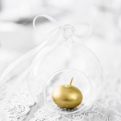 Satinbnd - Hvid - 6 mm