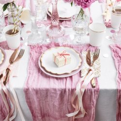 Tallerken - Hvid med guldkant - 18,5 cm