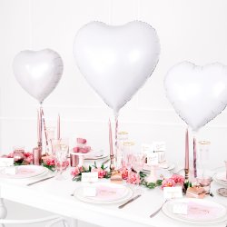 Favourbox med rosa guldhjerter - 10 stk.