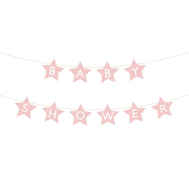 Banner - BABYSHOWER - Lyserd