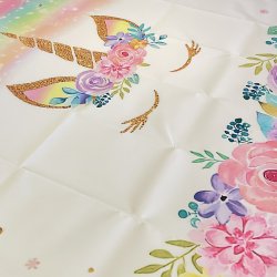 Foto baggrund - Enhjrning - 1,50 x 0,90 meter