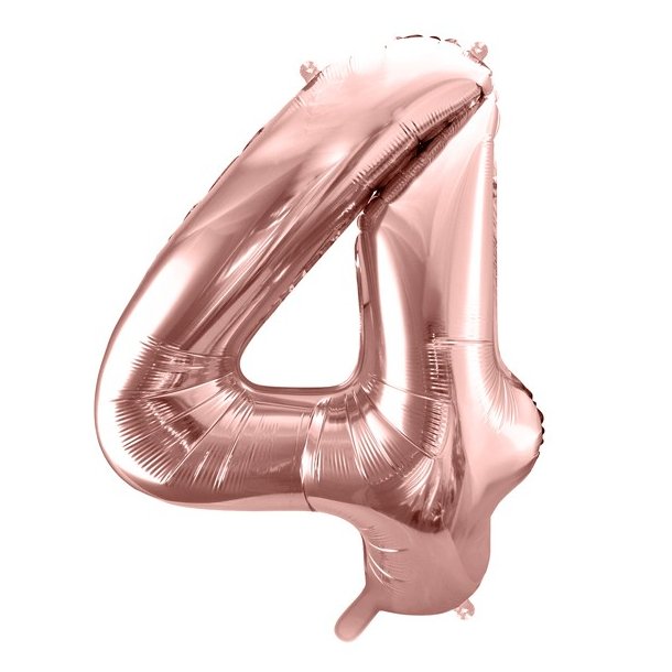 Folieballon - ROSAGULD - TAL 4 - 86 cm