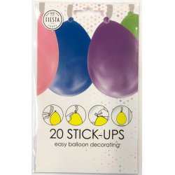 Ballon stick ups - 20 stk.