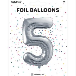 Folieballon - SLV - TAL 5 - 86 cm