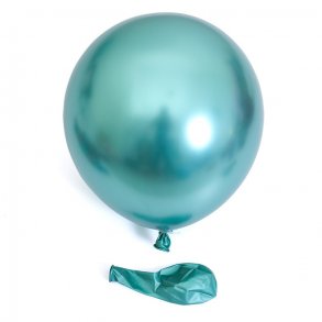 Chrome Ballon - Grn - 10 stk.