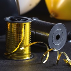 Ballonbnd - Guld Metallic - 225 meter