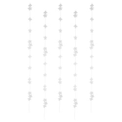 Ballonhaler - Blomster - 5 stk.