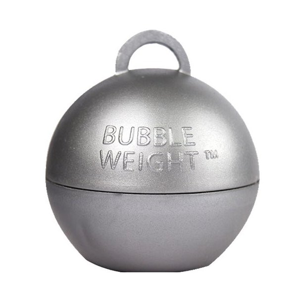 Ballonvgt - Bubble - Slv - 4 stk.