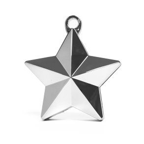 Ballonvgt - Stjerne - Slv - 2 stk.